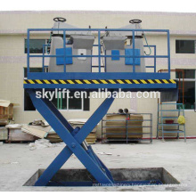 Height adjustable big load dock scissor lift